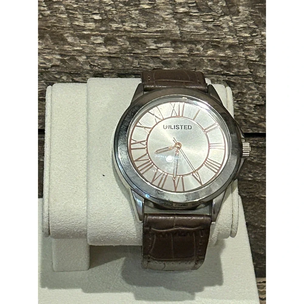 UNLISTED By KENNETH COLE‎ UL1295 Men's Fashion Wristwatch Faux Multi Dial Works